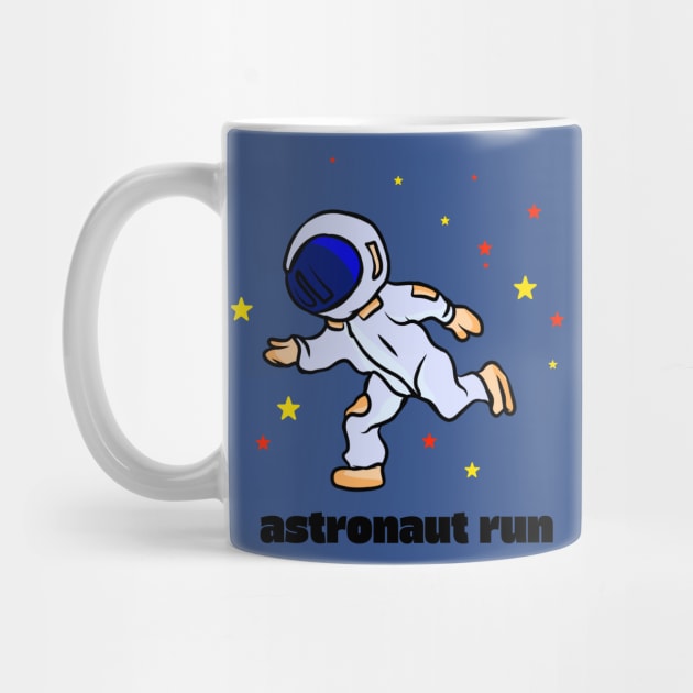 Astronout run by Cahya. Id